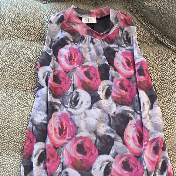 2 piece mesh outfit top and skort - Picture 4 of 7